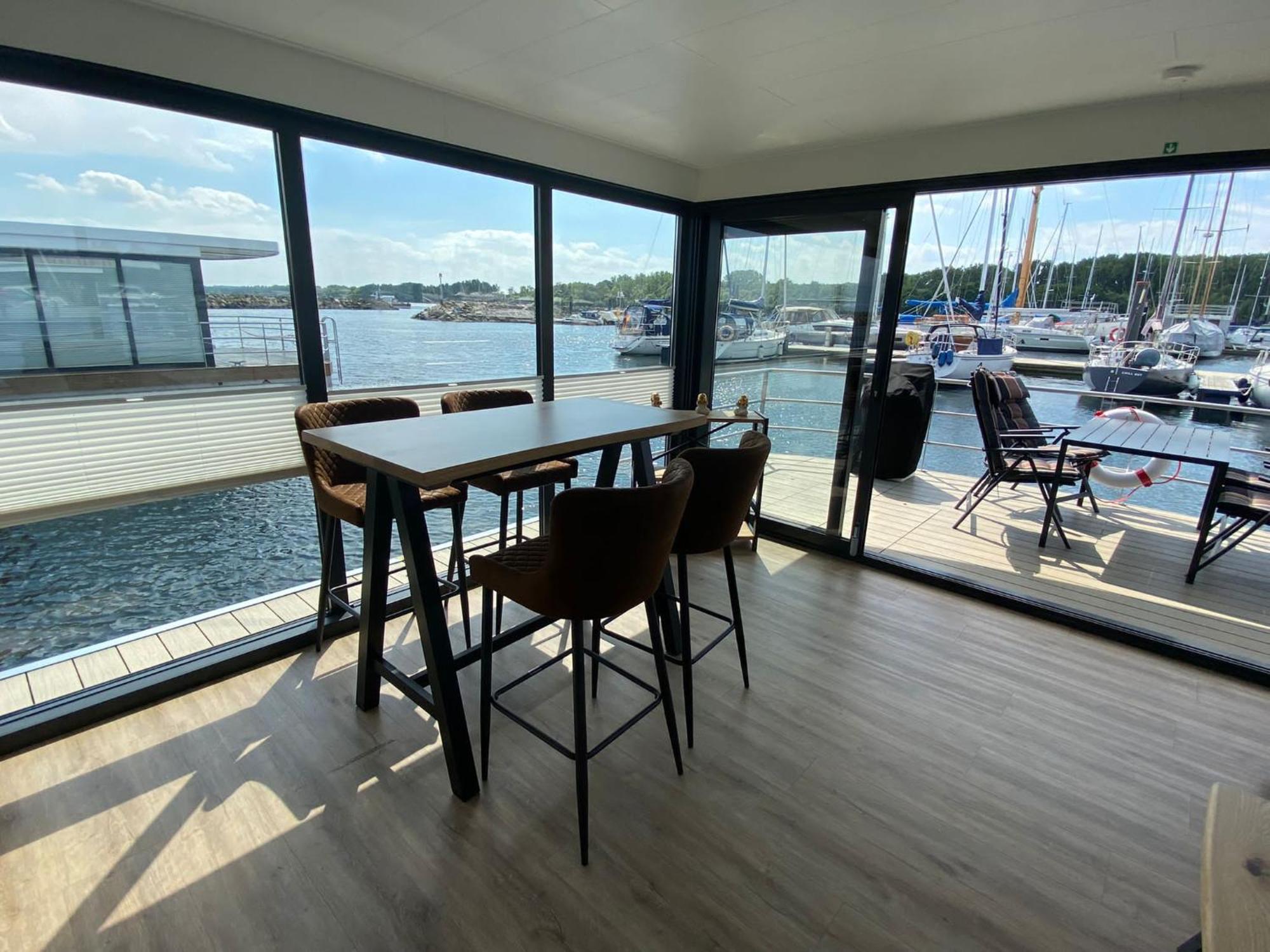 Urlaub auf dem Wasser mit einmaligen Ausblick - WELL Hausboote Boltenhagen 10 Exterior foto